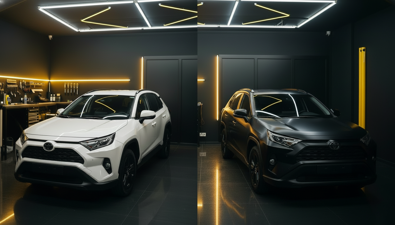 SUV Carbon tint result